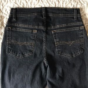 NWT D & Co slightly boot cut black jeans